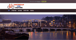 Desktop Screenshot of amsterdamforvisitors.com